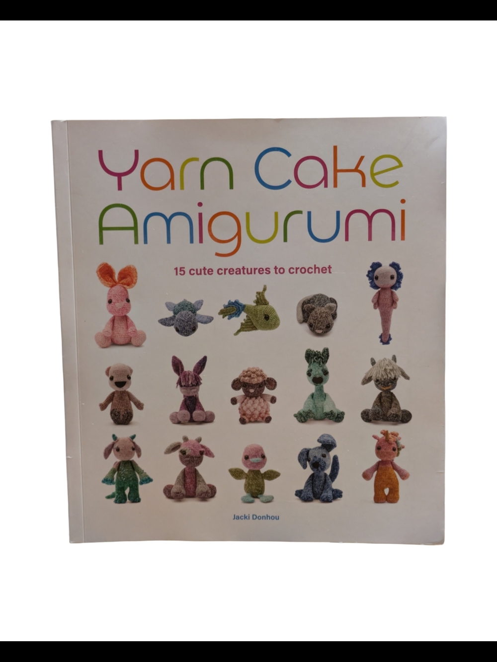 Yarn Cake Amigurumi Crochet Book - Multicolor Cover